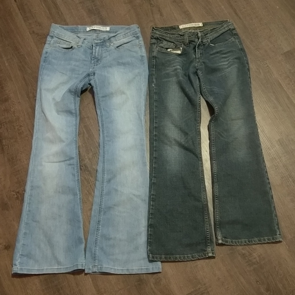 Express  Low Rise Flare size 2 short